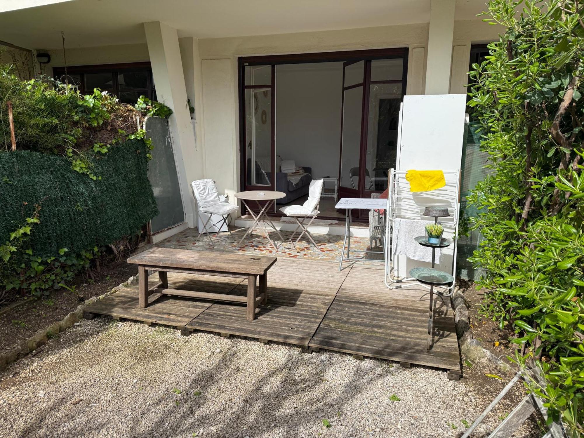 Studio Calme A Deux Pas De La Mer Avec Jardin Et Parking Prive Больё-сюр-Мер Экстерьер фото